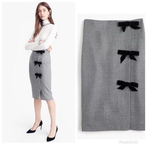 NWT J.Crew Double Serge Wool Pencil Skirt (COMING SOON!)